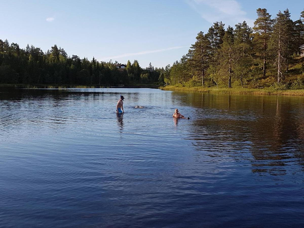 Solhytta Fantastisk Beliggenhet! Hytte Til Leie Pa Skrim! Kongsberg Extérieur photo