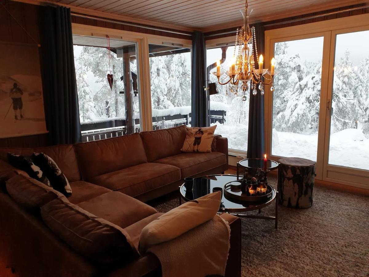 Solhytta Fantastisk Beliggenhet! Hytte Til Leie Pa Skrim! Kongsberg Extérieur photo
