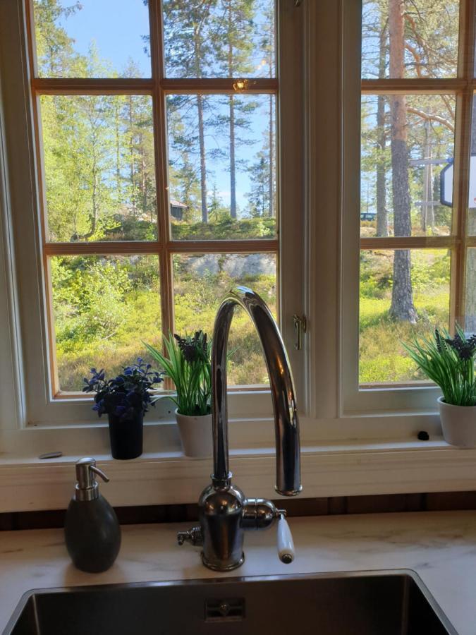 Solhytta Fantastisk Beliggenhet! Hytte Til Leie Pa Skrim! Kongsberg Extérieur photo