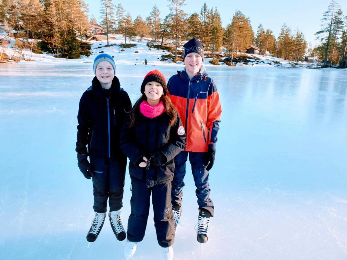Solhytta Fantastisk Beliggenhet! Hytte Til Leie Pa Skrim! Kongsberg Extérieur photo